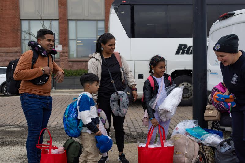 The Wider Image: The toll on migrants of a free bus north from the border