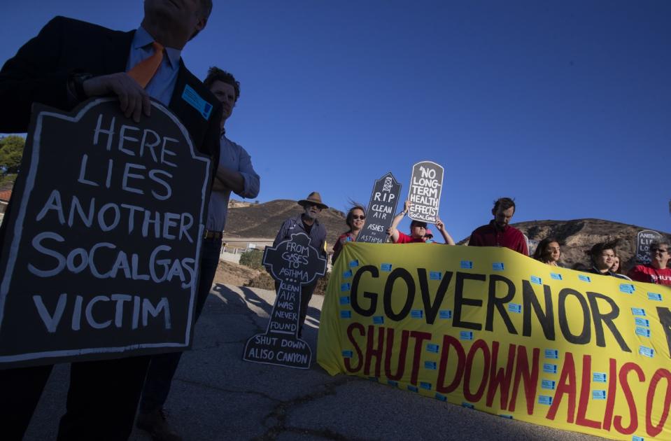 Aliso Canyon rally