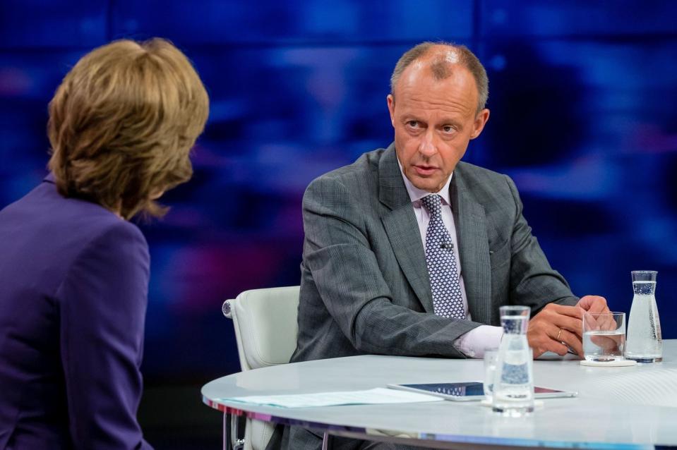 Friedrich Merz glaubt: "Wir haben eine Investitionsschwäche, weil dieses Land zu langsam, zu träge geworden ist." (Bild: ZDF / Svea Pietschmann)