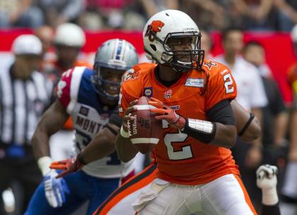 Kevin Glenn, and the Lions, are heating up after a slow start to the season. (Reuters)