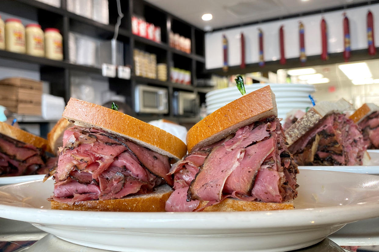 Pastrami sandwich Erica Marcus/Newsday RM via Getty Images