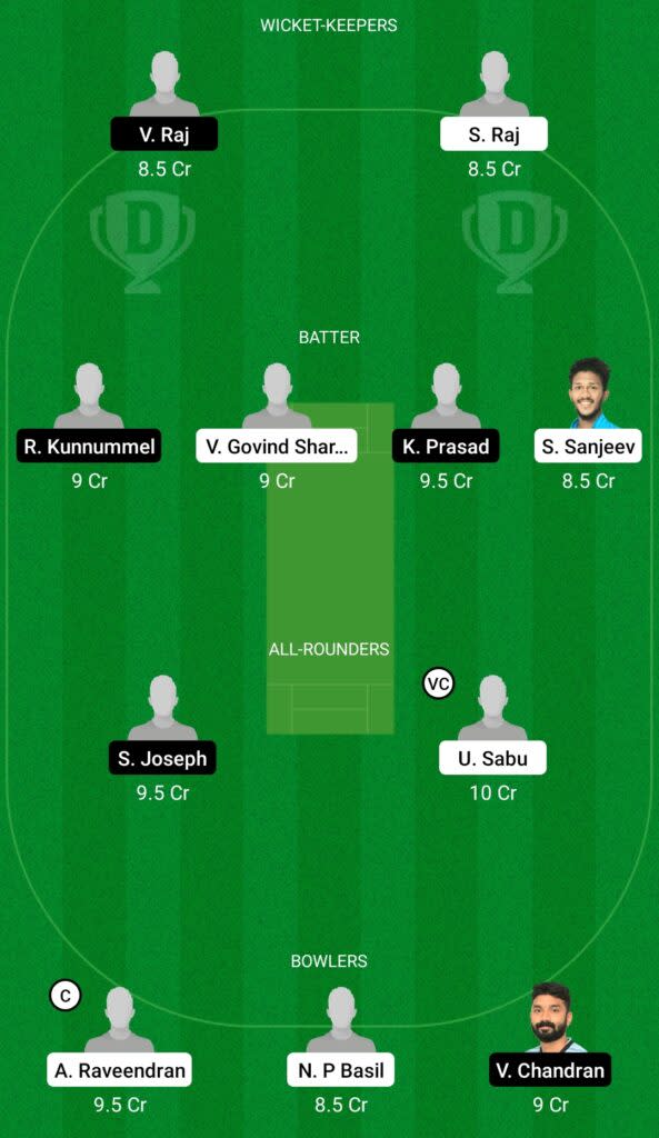 MRC vs MTC Dream11 Prediction Fantasy Cricket Tips Dream11 Team Kerala Club Championship 