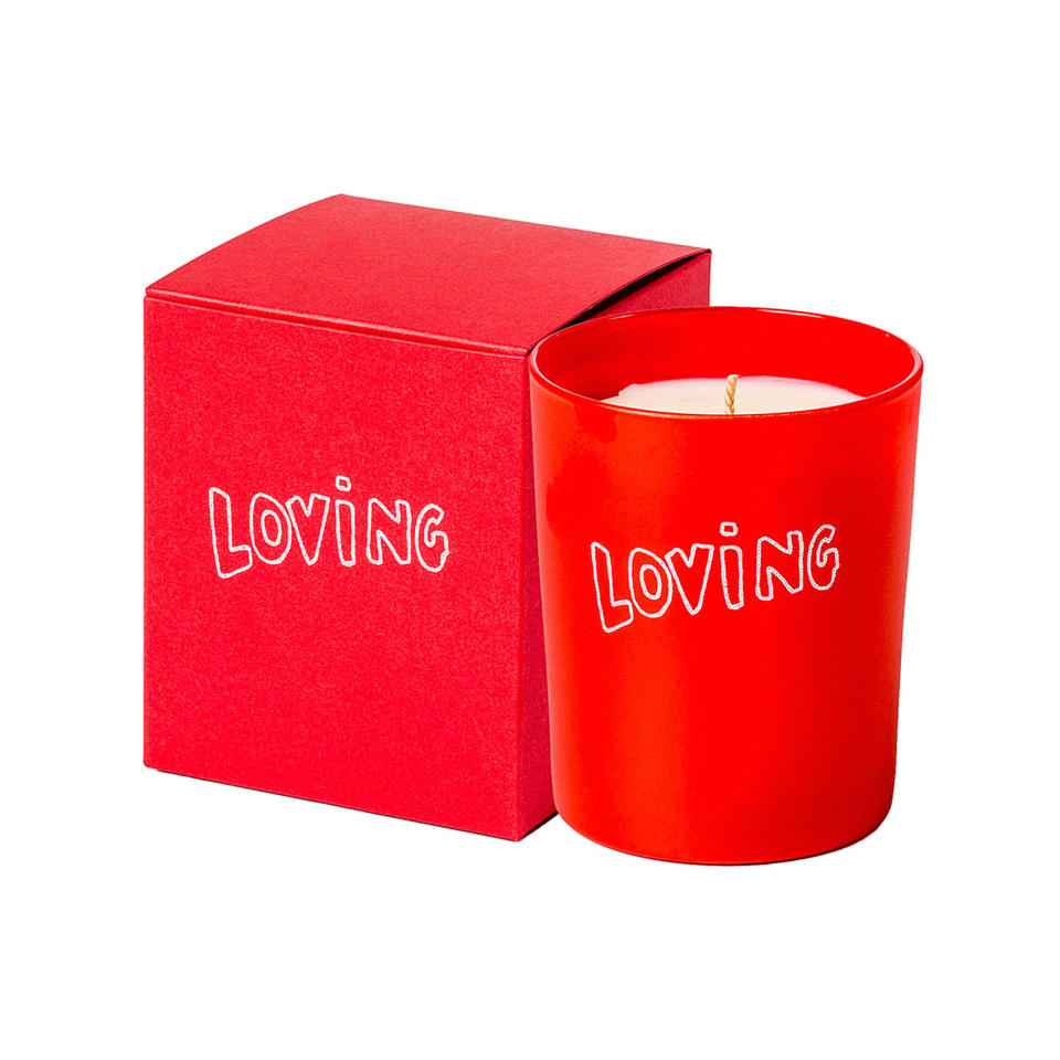 <p>This Bella Freud candle is perfect for this romantic time of year in both name and colour. It's warming sandalwood and amber notes will set the mood for a cosy night-in. </p><p><em>Loving Candle, £40, Bella Freud at <a rel="nofollow noopener" href="http://www.selfridges.com/GB/en/cat/the-conran-shop-bella-freud-loving-candle-180g_614-10174-924146/?cmFromPage=rv" target="_blank" data-ylk="slk:Selfridges;elm:context_link;itc:0;sec:content-canvas" class="link ">Selfridges</a></em><br></p>