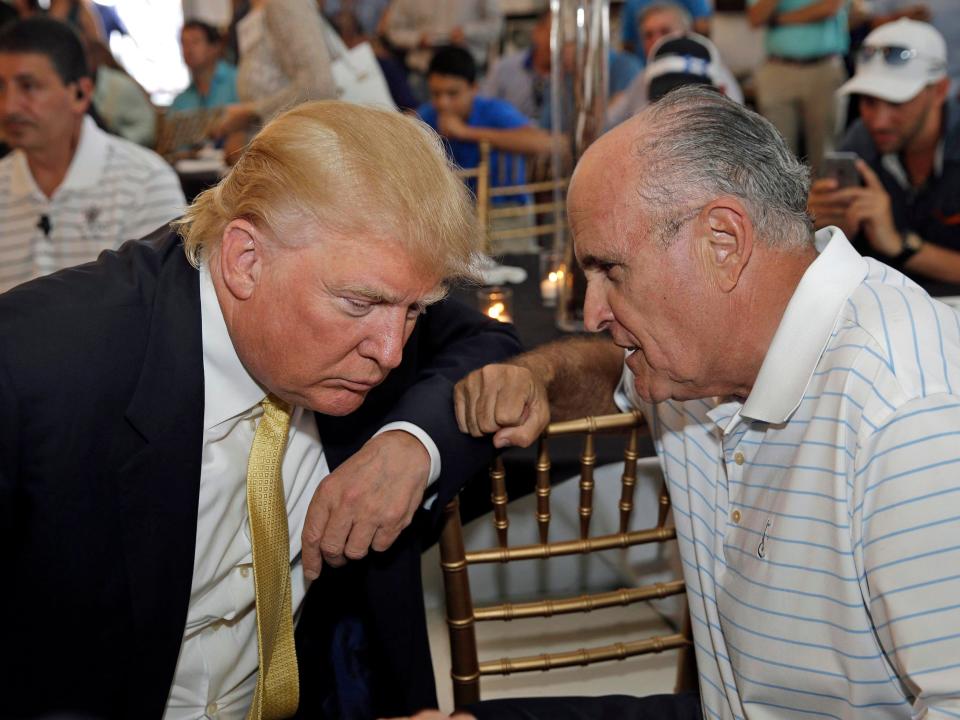 Donald Trump Rudy Giuliani