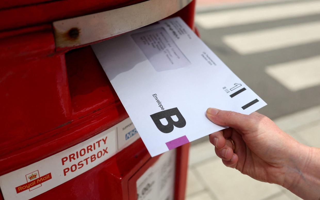 There have been reports of postal vote delays, particularly in Scotland