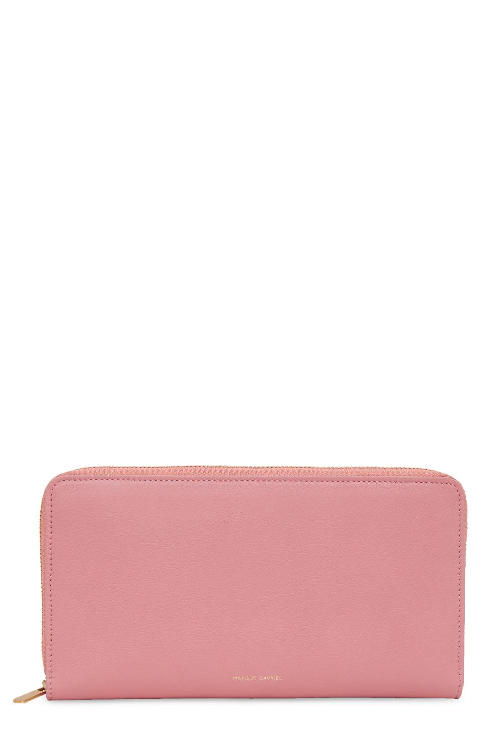 <p><strong>Mansur Gavriel</strong></p><p>nordstrom.com</p><p><a href="https://go.redirectingat.com?id=74968X1596630&url=https%3A%2F%2Fwww.nordstrom.com%2Fs%2Fmansur-gavriel-leather-continental-wallet%2F5860129&sref=https%3A%2F%2Fwww.harpersbazaar.com%2Ffashion%2Ftrends%2Fg38151228%2Fnordstrom-black-friday-cyber-monday-deals-2021%2F" rel="nofollow noopener" target="_blank" data-ylk="slk:Shop Now;elm:context_link;itc:0;sec:content-canvas" class="link ">Shop Now</a></p><p><strong><del>$345</del> $241.50</strong></p><p>Headed back to an office in 2022? Keep your IDs, parking passes, and spare change in this sweet cardholder.<br></p>