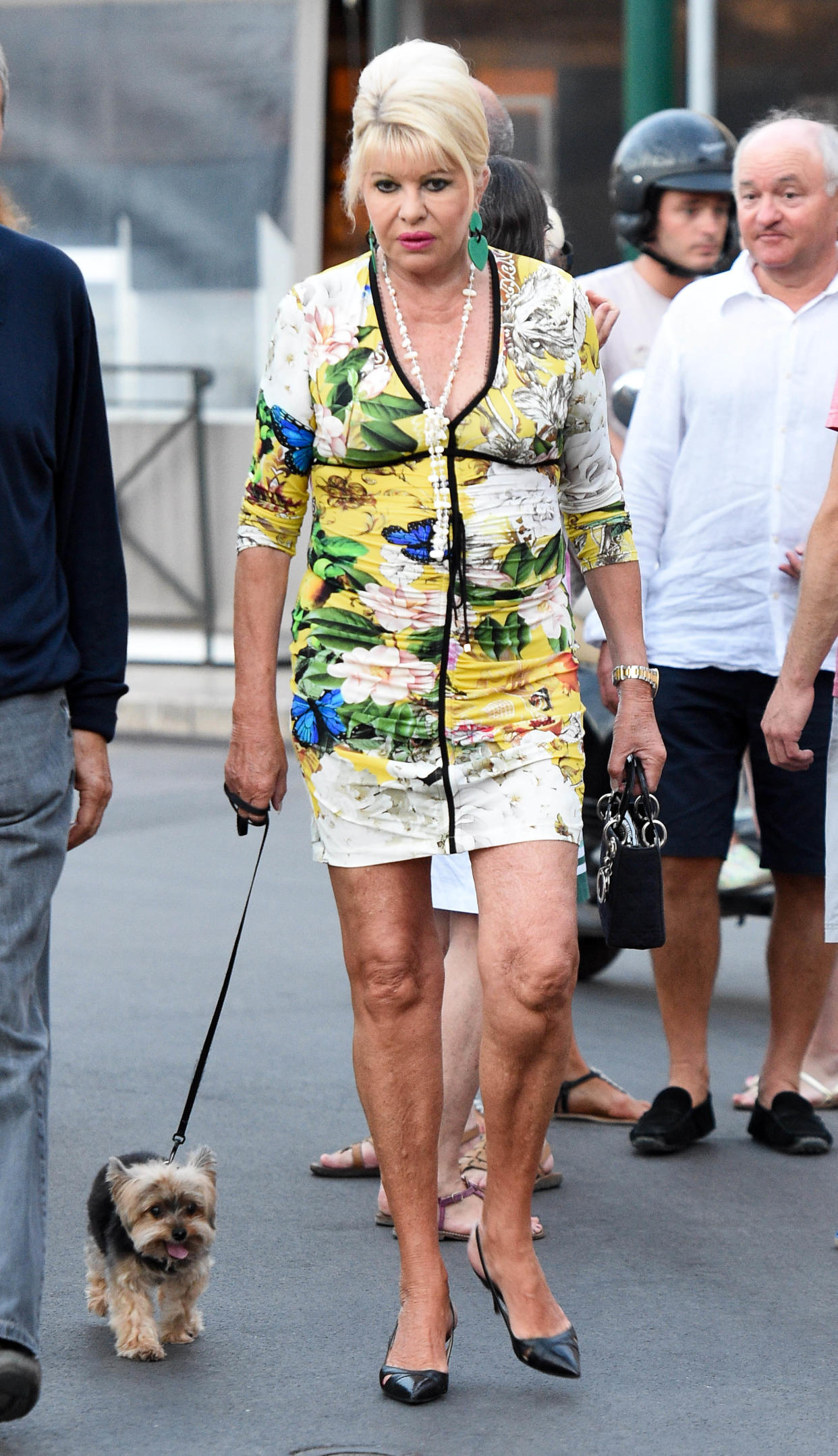 Ivana Trump is seen in Saint Tropez, France - 7/22/16