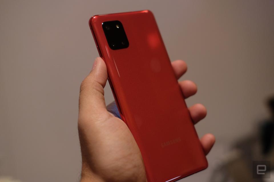 Samsung Galaxy S10 Lite hands-on