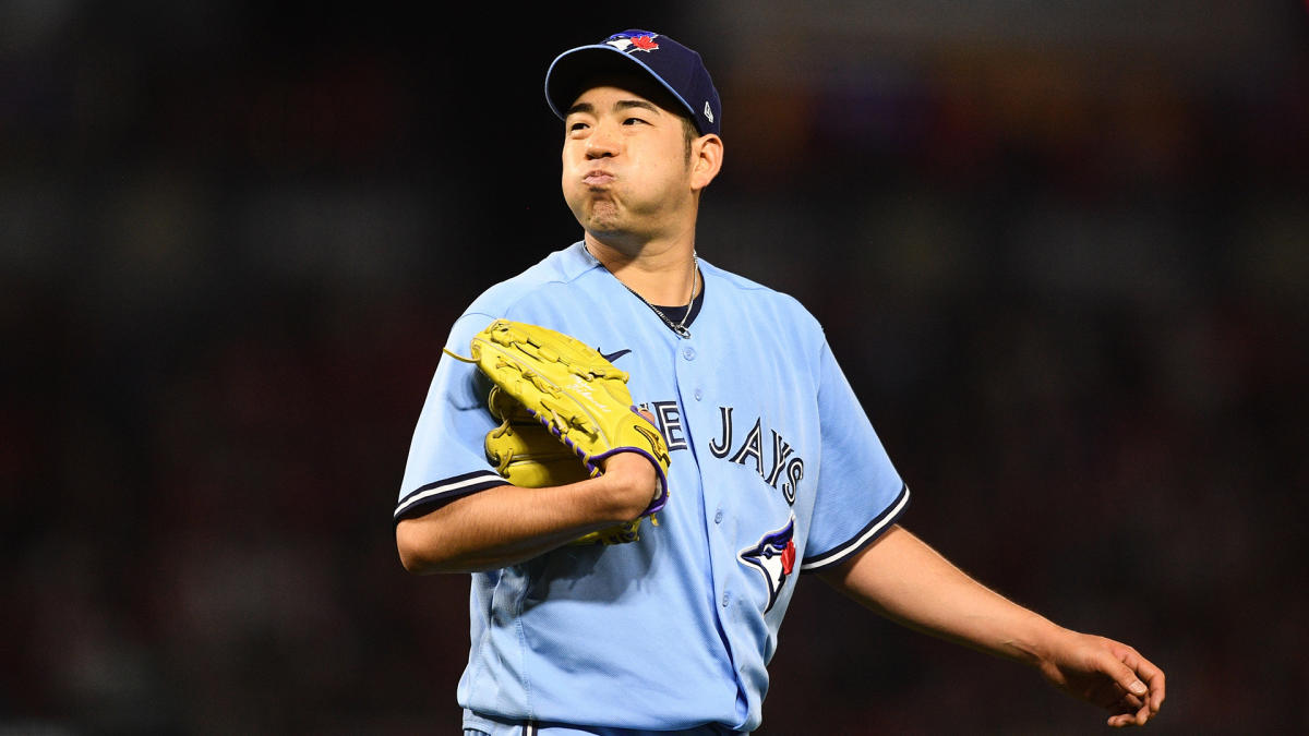 Yusei Kikuchi aided by bullpen, offense in Blue Jays' sweep