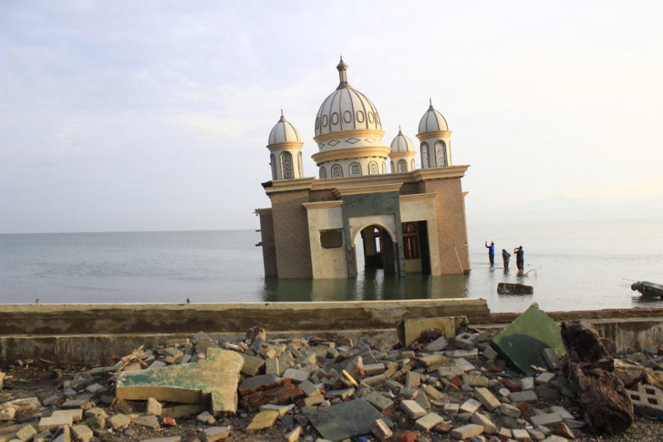 Indonesien, Oktober 2018: Nach einem Erdbeben folgte ein Tsunami, der die Stadt Palu und einen Großteil der Insel Sulawesi zerstörte. (Bild: gettyimages)