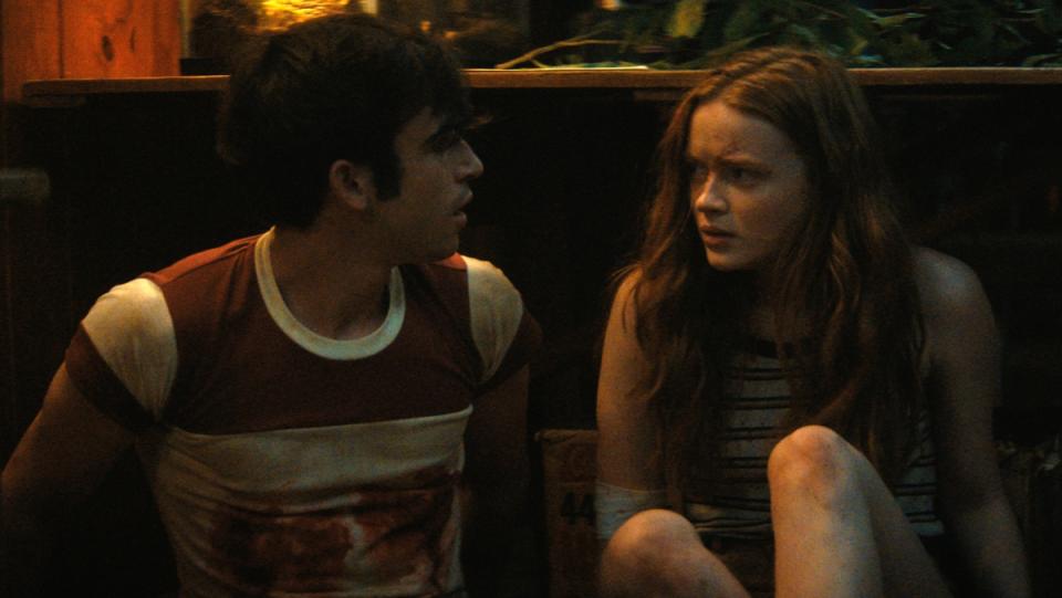 Fear Street Part 2 still of Sadie Sink as Ziggy Berman