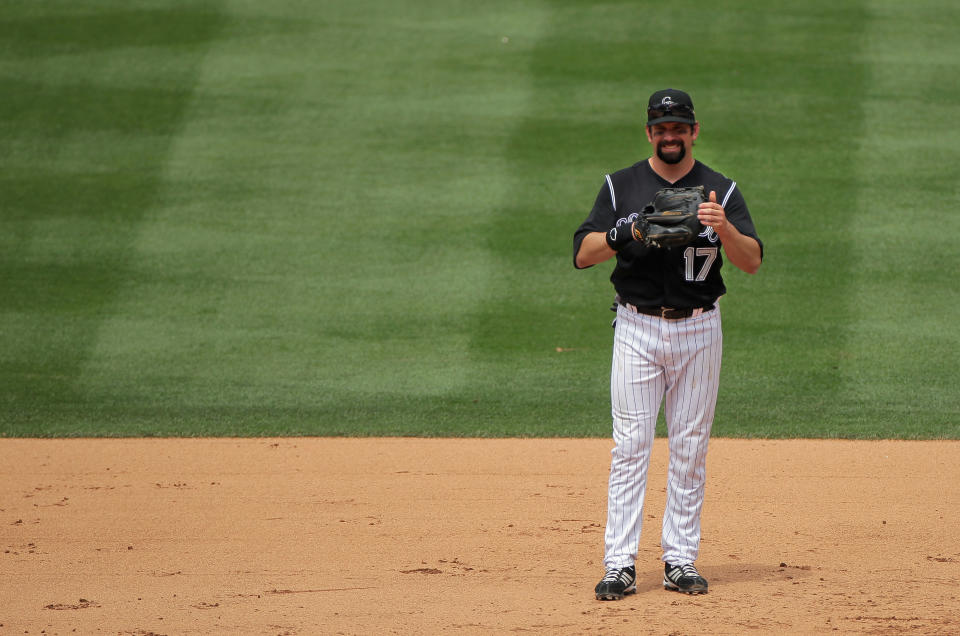 Todd Helton&#x003002;&#x00ff08;Photo by Doug Pensinger/Getty Images&#x00ff09;
