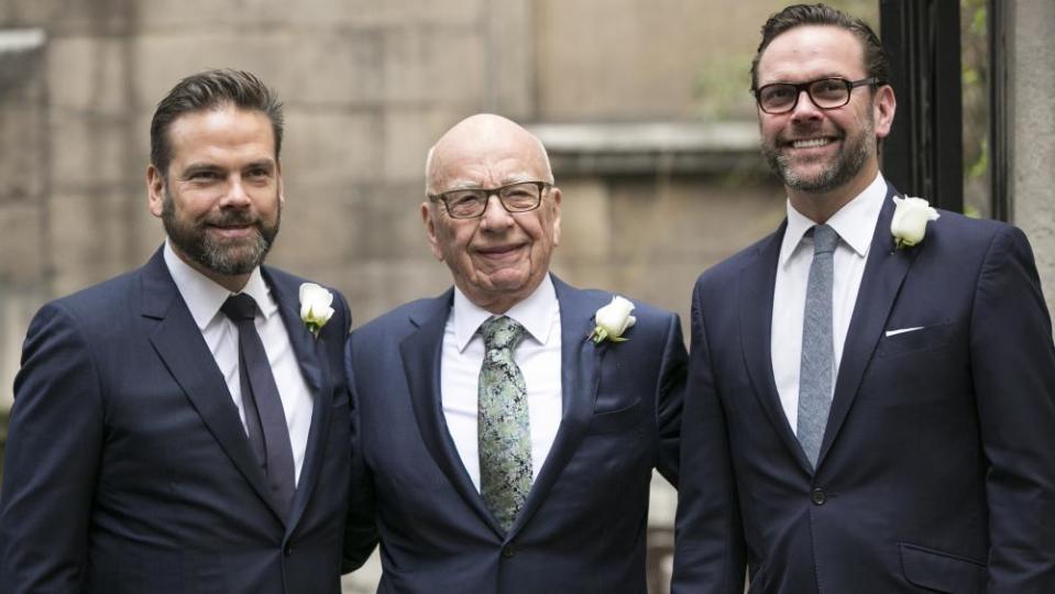 It was long assumed that Rupert Murdoch would hand 21st Century Fox to one of his sons, Lachlan and James.