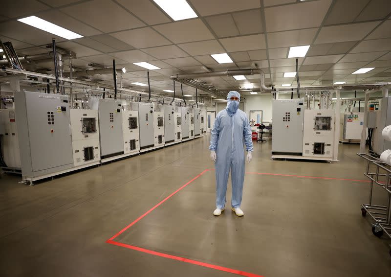 Envision battery manufacturing plant at Nissan's Sunderland factory