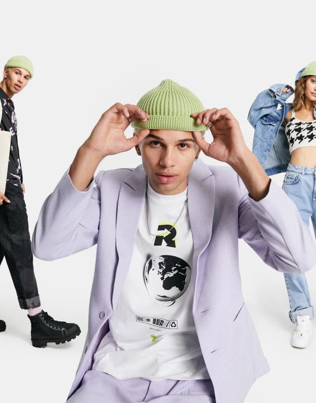 Promotional imagery for Asos's new "circular" collection.