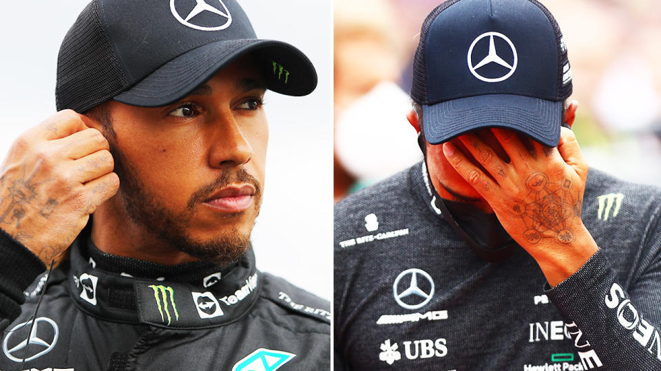 Lewis Hamilton, pictured here at the Emilia Romagna Grand Prix. Image: Getty