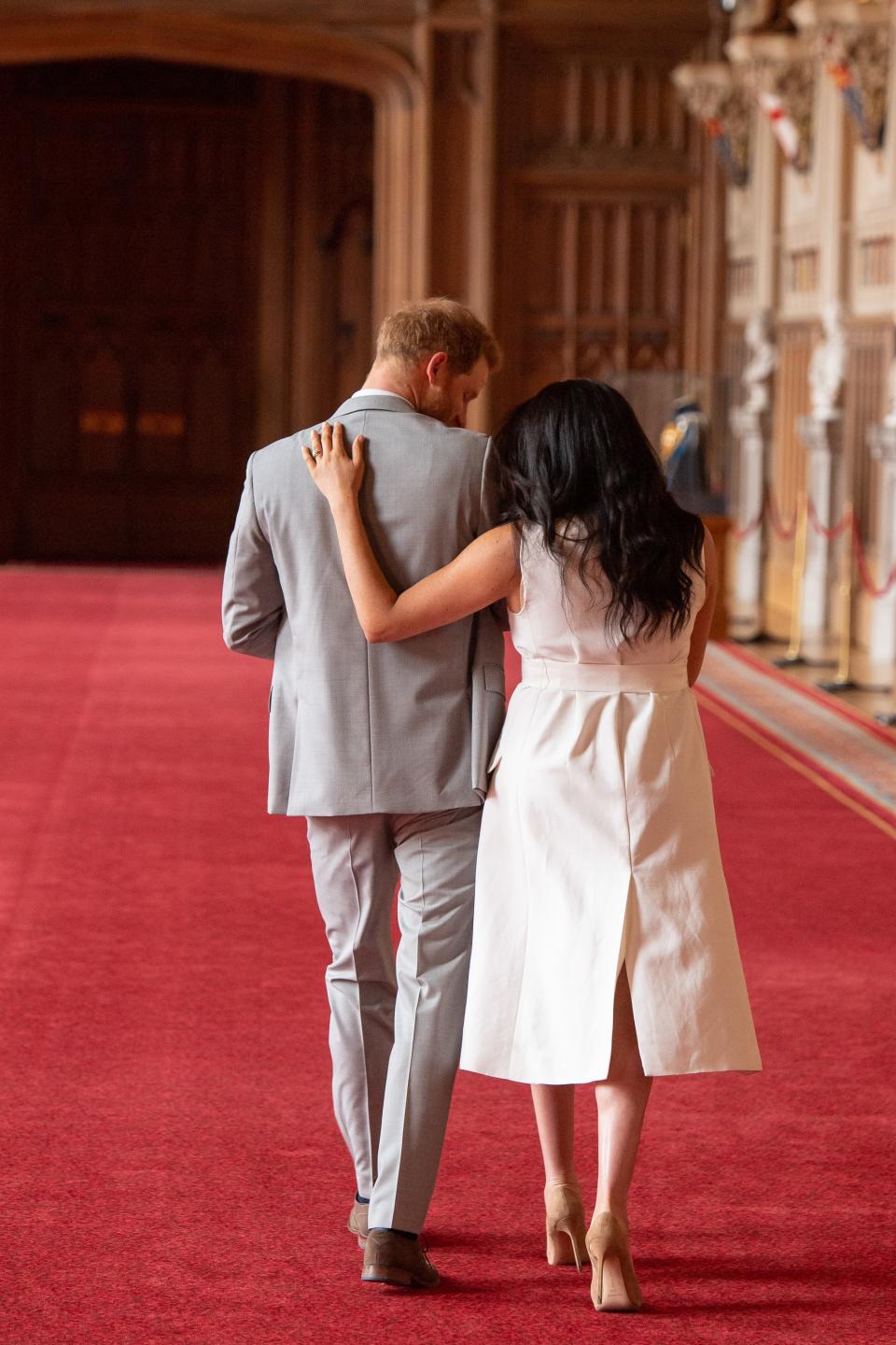 <h1 class="title">The Duke & Duchess Of Sussex Pose With Their Newborn Son</h1><cite class="credit">Getty Images</cite>