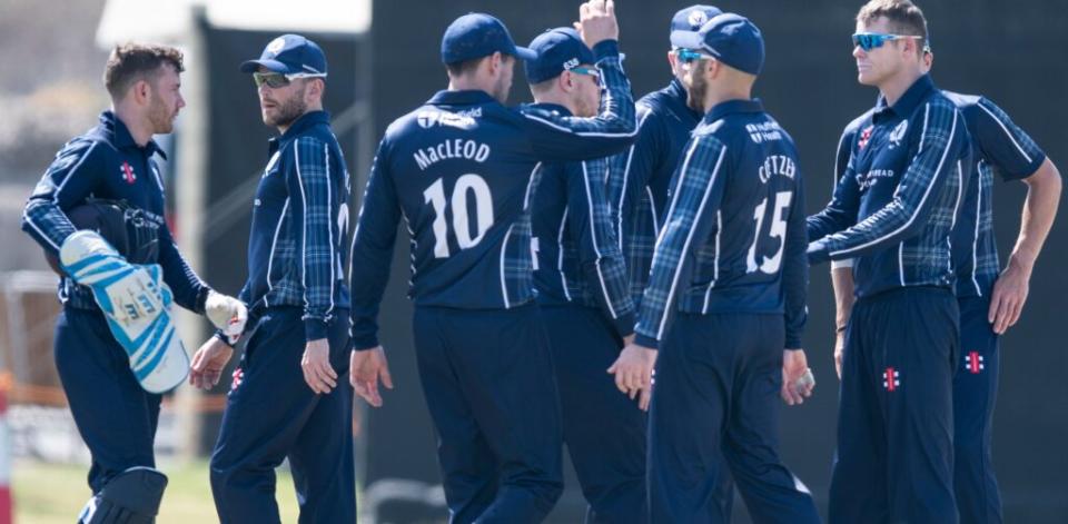 Scotland Cricket Team. Photo Credit: Ian Jacobs/Live Alamy News