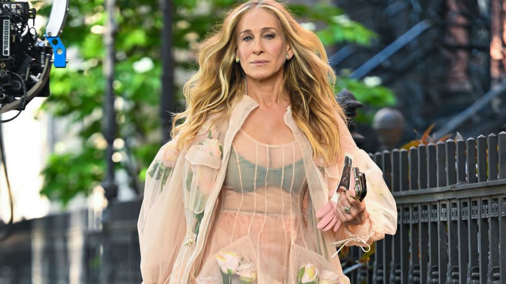 sarah jessica parker celebrity sightings in new york city