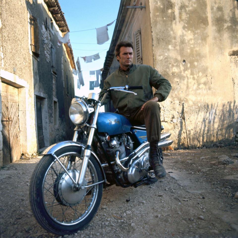 Clint Eastwood on the set of Kelly's Heroes - Getty