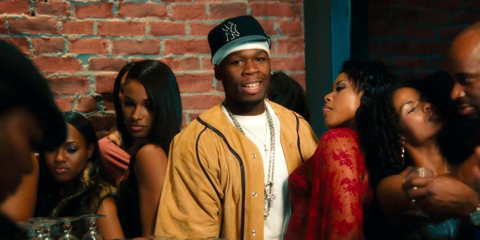 50 cent in da club music video