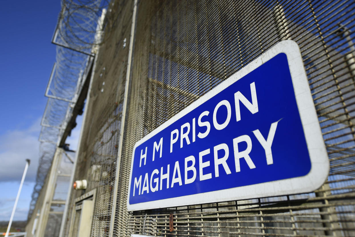 Embargoed to 0001 on Tuesday November 27 Previously unissued photo dated 19/11/2018 of Maghaberry Prison, as the prison once branded dangerous and Dickensian has made immensely encouraging progress, a report has said.