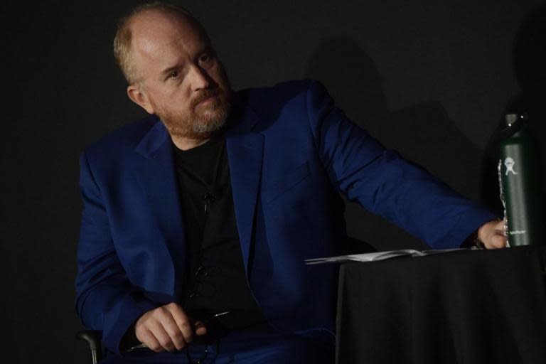 Louis CK 'jokes about masturbation' during stand-up routine: 'I like to jerk off, and I don't like being alone'