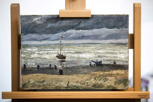 'View of the Sea at Scheveningen' (1882) was one of two Vincent van Gogh paintings recovered after 16 years