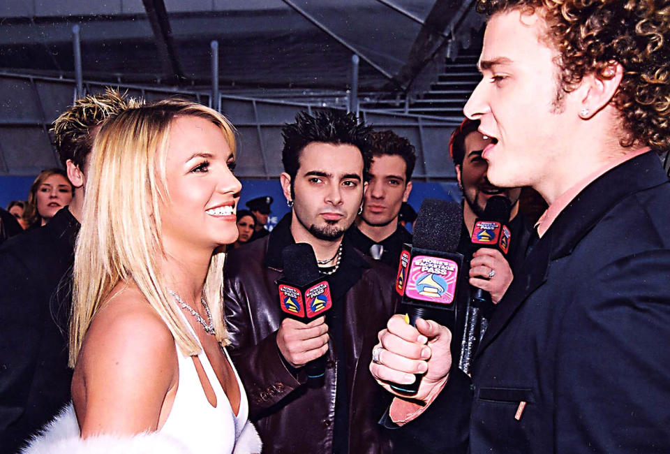 Justin Timberlake and Britney Spears (Jeff Kravitz / FilmMagic)