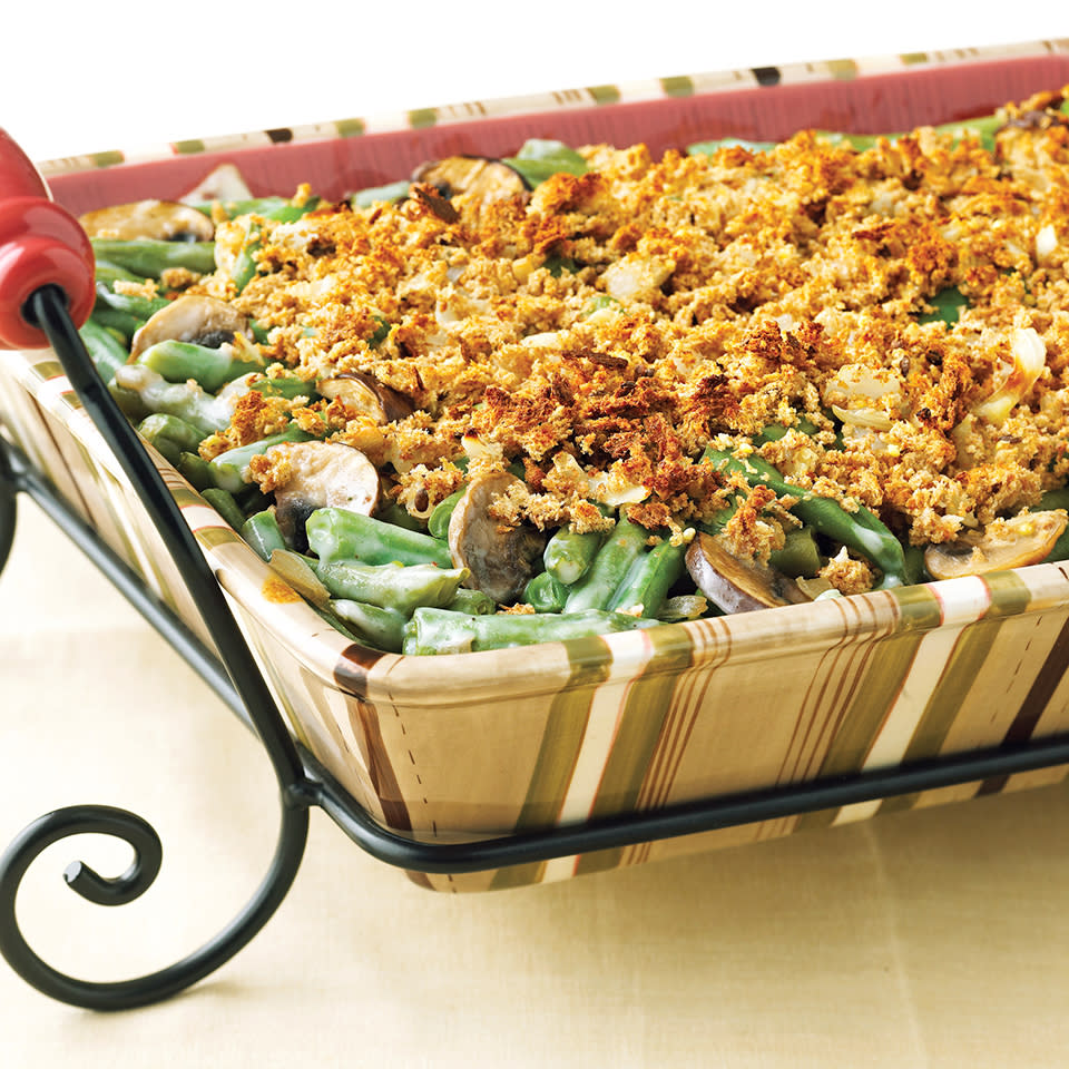 Fresh Green Bean Casserole