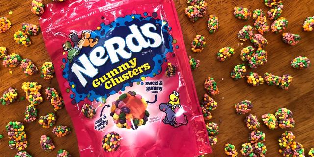 The New Nerds Gummy Clusters Combine Crunchy and Gummy Bites, So Check the  Candy Aisle