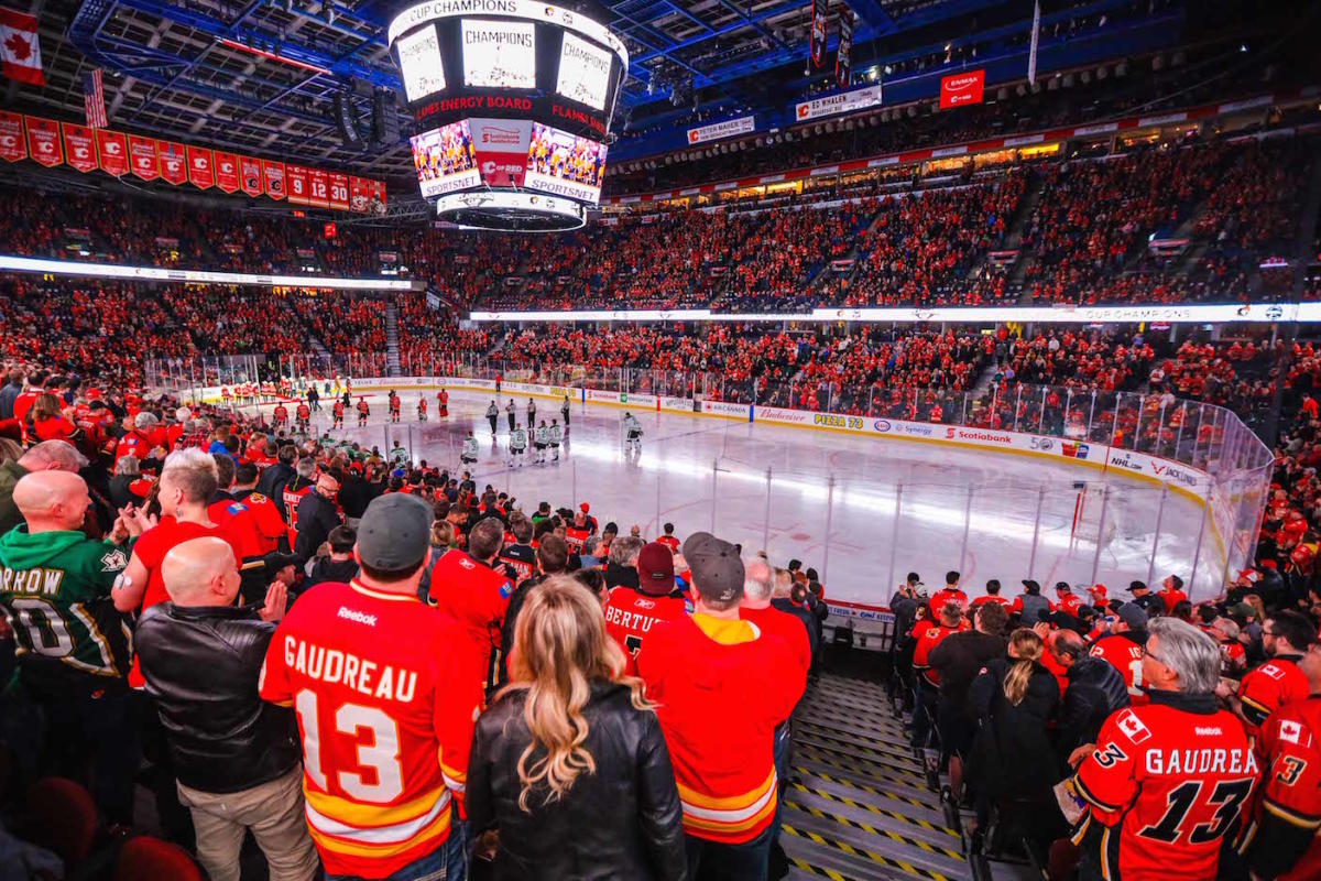 Calgary Saddledome repairs