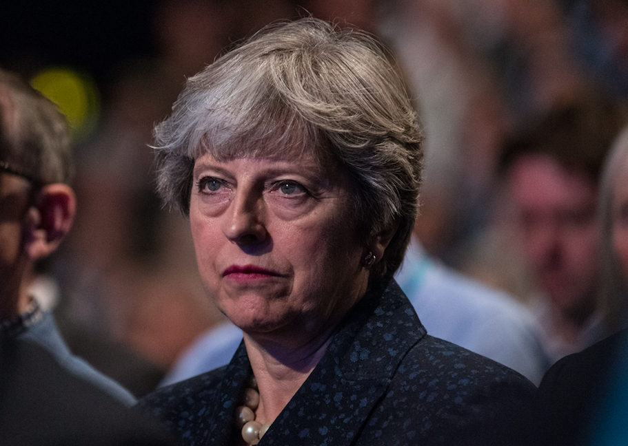 <em>Mrs May has been accused of being miserable in her role as Prime Minister</em>