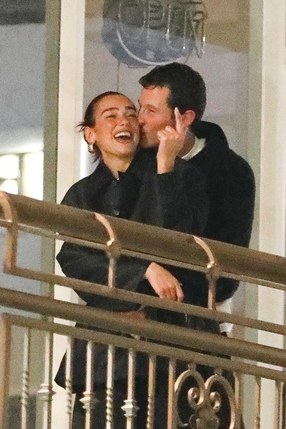 Dua Lipa Callum Turner Kiss