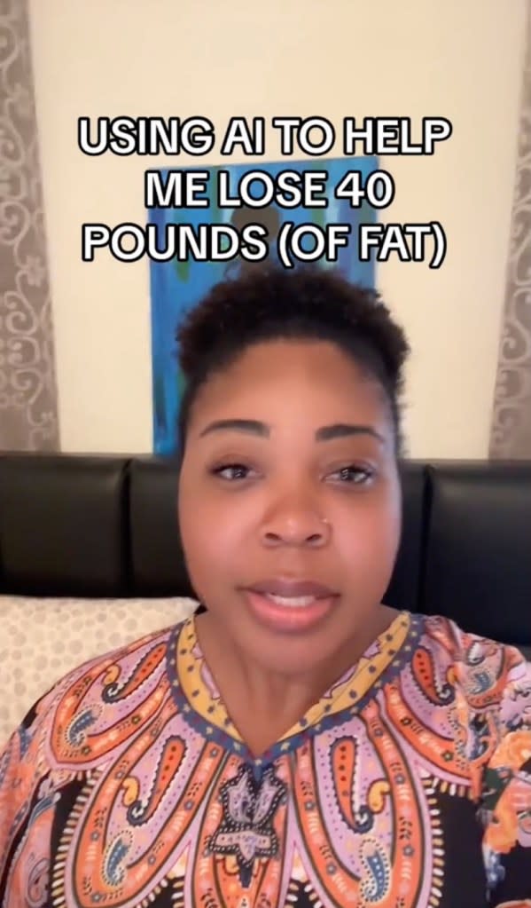 Robin shared her ChatGPT-assisted weight loss journey with her 10k TikTok followers. TikTok/robinontheroad