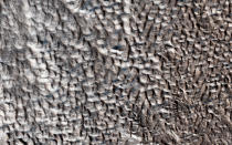 <p>Die einzigartige Textur, die auf dem Bild zu sehen ist, ist eines der großen Rätsel des Mars. Sie wird “Brain Terrain”, auf Deutsch “Hirn-Terrain” genannt. Ihre bizarre Oberfläche könnte mit dem Eis zusammenhängen, das unter ihrer Oberfläche zu finden ist. (Bild: NASA/JPL-Caltech/University of Arizona) </p>