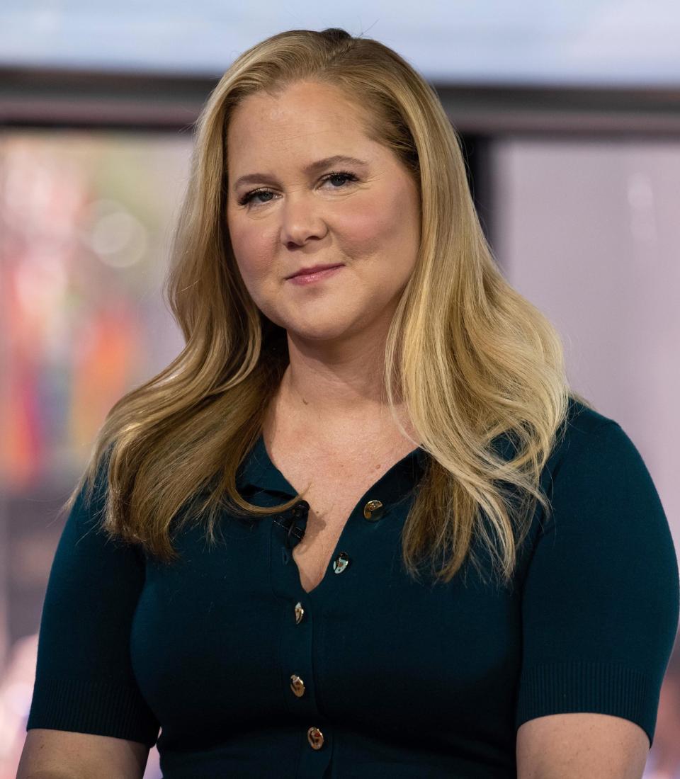 Closeup of Amy Schumer