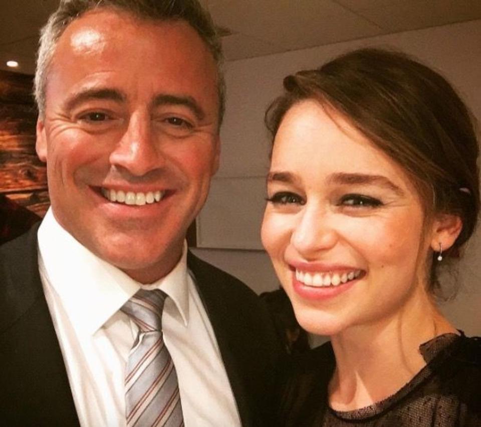 Emilia Clarke und Matt LeBlanc