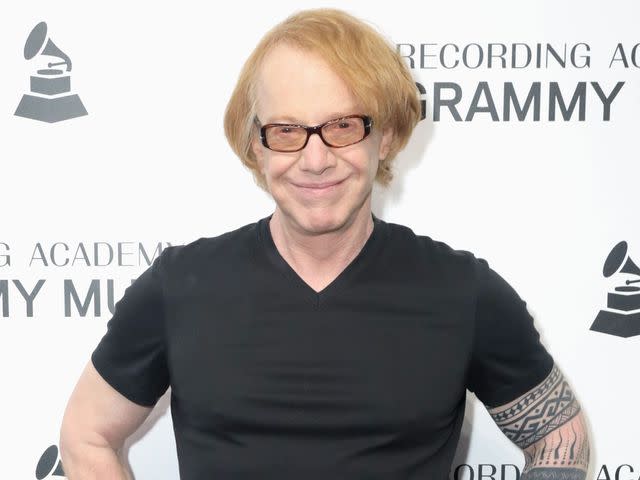 <p>Rebecca Sapp/Getty</p> Danny Elfman at The GRAMMY Museum in 2021