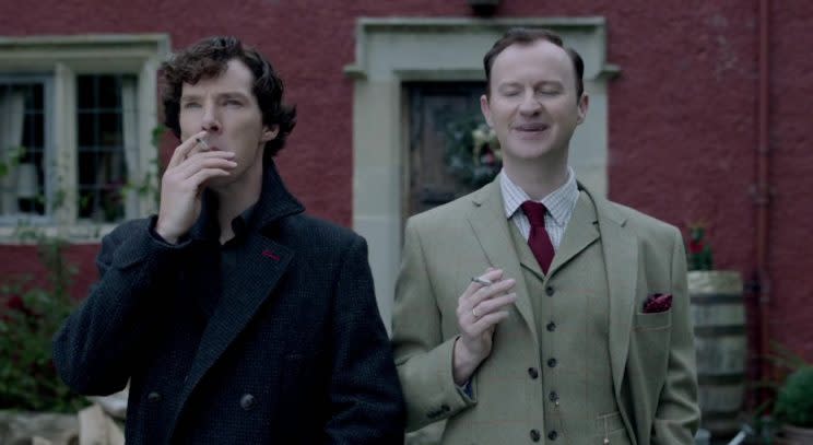 Sherlock and Mycroft/BBC