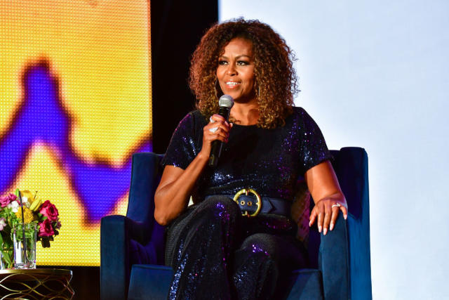 Michelle Obama Shows Off Natural Curls In Instagram Selfie