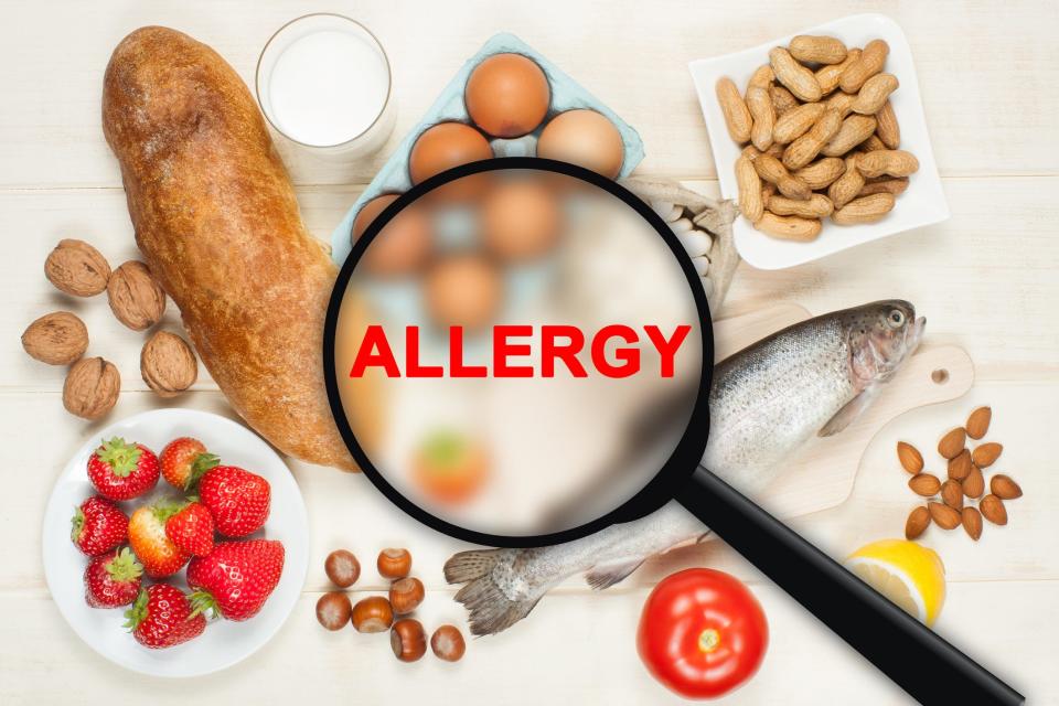 Some of the most common food allergens include eggs, milk, soy,  peanuts, hazelnut, fish, seafood and wheat flour.