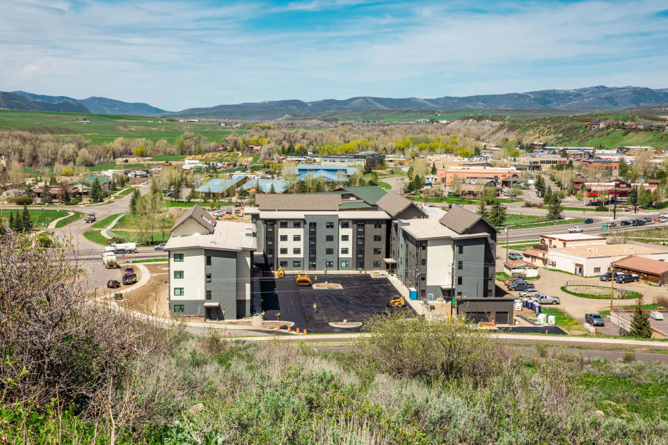 Sunlight Crossing, a 90-unit apartment complex on the west end of Steamboat Springs, Colorado