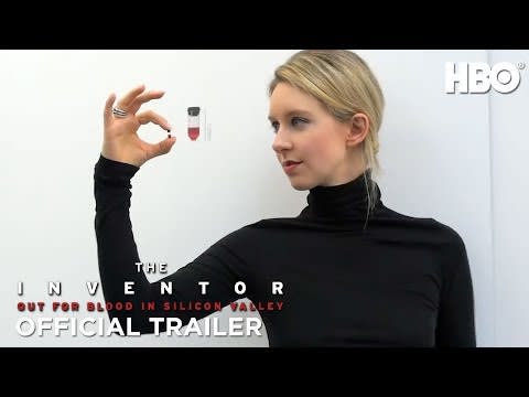 <p>It's impossible to look away from the story about Elizabeth Holmes, the founder of blood-testing technology company Theranos, who went from the tech industry's darling to a pariah in just a matter of years, after it was discovered her company was faking medical test results. This HBO doc features interviews with those who saw the collapse first hand like whistleblower Tyler Schultz. <em>—Kate Storey</em></p><p><a class="link " href="https://play.hbonow.com/feature/urn:hbo:feature:GXGWJ8wyZ-K2uAwEAAAAK?camp=Search&play=true" rel="nofollow noopener" target="_blank" data-ylk="slk:Watch Now;elm:context_link;itc:0;sec:content-canvas">Watch Now</a></p><p><a href="https://www.youtube.com/watch?v=wtDaP18OGfw" rel="nofollow noopener" target="_blank" data-ylk="slk:See the original post on Youtube;elm:context_link;itc:0;sec:content-canvas" class="link ">See the original post on Youtube</a></p><p><a href="https://www.youtube.com/watch?v=wtDaP18OGfw" rel="nofollow noopener" target="_blank" data-ylk="slk:See the original post on Youtube;elm:context_link;itc:0;sec:content-canvas" class="link ">See the original post on Youtube</a></p><p><a href="https://www.youtube.com/watch?v=wtDaP18OGfw" rel="nofollow noopener" target="_blank" data-ylk="slk:See the original post on Youtube;elm:context_link;itc:0;sec:content-canvas" class="link ">See the original post on Youtube</a></p><p><a href="https://www.youtube.com/watch?v=wtDaP18OGfw" rel="nofollow noopener" target="_blank" data-ylk="slk:See the original post on Youtube;elm:context_link;itc:0;sec:content-canvas" class="link ">See the original post on Youtube</a></p><p><a href="https://www.youtube.com/watch?v=wtDaP18OGfw" rel="nofollow noopener" target="_blank" data-ylk="slk:See the original post on Youtube;elm:context_link;itc:0;sec:content-canvas" class="link ">See the original post on Youtube</a></p><p><a href="https://www.youtube.com/watch?v=wtDaP18OGfw" rel="nofollow noopener" target="_blank" data-ylk="slk:See the original post on Youtube;elm:context_link;itc:0;sec:content-canvas" class="link ">See the original post on Youtube</a></p><p><a href="https://www.youtube.com/watch?v=wtDaP18OGfw" rel="nofollow noopener" target="_blank" data-ylk="slk:See the original post on Youtube;elm:context_link;itc:0;sec:content-canvas" class="link ">See the original post on Youtube</a></p><p><a href="https://www.youtube.com/watch?v=wtDaP18OGfw" rel="nofollow noopener" target="_blank" data-ylk="slk:See the original post on Youtube;elm:context_link;itc:0;sec:content-canvas" class="link ">See the original post on Youtube</a></p><p><a href="https://www.youtube.com/watch?v=wtDaP18OGfw" rel="nofollow noopener" target="_blank" data-ylk="slk:See the original post on Youtube;elm:context_link;itc:0;sec:content-canvas" class="link ">See the original post on Youtube</a></p><p><a href="https://www.youtube.com/watch?v=wtDaP18OGfw" rel="nofollow noopener" target="_blank" data-ylk="slk:See the original post on Youtube;elm:context_link;itc:0;sec:content-canvas" class="link ">See the original post on Youtube</a></p><p><a href="https://www.youtube.com/watch?v=wtDaP18OGfw" rel="nofollow noopener" target="_blank" data-ylk="slk:See the original post on Youtube;elm:context_link;itc:0;sec:content-canvas" class="link ">See the original post on Youtube</a></p><p><a href="https://www.youtube.com/watch?v=wtDaP18OGfw" rel="nofollow noopener" target="_blank" data-ylk="slk:See the original post on Youtube;elm:context_link;itc:0;sec:content-canvas" class="link ">See the original post on Youtube</a></p><p><a href="https://www.youtube.com/watch?v=wtDaP18OGfw" rel="nofollow noopener" target="_blank" data-ylk="slk:See the original post on Youtube;elm:context_link;itc:0;sec:content-canvas" class="link ">See the original post on Youtube</a></p><p><a href="https://www.youtube.com/watch?v=wtDaP18OGfw" rel="nofollow noopener" target="_blank" data-ylk="slk:See the original post on Youtube;elm:context_link;itc:0;sec:content-canvas" class="link ">See the original post on Youtube</a></p><p><a href="https://www.youtube.com/watch?v=wtDaP18OGfw" rel="nofollow noopener" target="_blank" data-ylk="slk:See the original post on Youtube;elm:context_link;itc:0;sec:content-canvas" class="link ">See the original post on Youtube</a></p><p><a href="https://www.youtube.com/watch?v=wtDaP18OGfw" rel="nofollow noopener" target="_blank" data-ylk="slk:See the original post on Youtube;elm:context_link;itc:0;sec:content-canvas" class="link ">See the original post on Youtube</a></p>