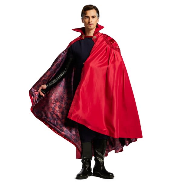 <p><a href="https://go.redirectingat.com?id=74968X1596630&url=https%3A%2F%2Fwww.shopdisney.com%2Fdoctor-strange-cloak-for-adults-doctor-strange-in-the-multiverse-of-madness-428405194832.html&sref=https%3A%2F%2Fwww.menshealth.com%2Fentertainment%2Fg45143300%2Fmarvel-halloween-costumes%2F" rel="nofollow noopener" target="_blank" data-ylk="slk:Shop Now;elm:context_link;itc:0;sec:content-canvas" class="link rapid-noclick-resp">Shop Now</a></p><p>Doctor Strange Cloak for Adults - Multiverse of Madness</p><p>shopdisney.com</p><p>$59.99</p>