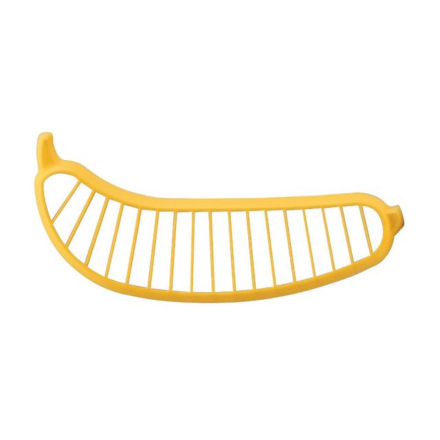 1pc Plain Plastic Banana Slicer