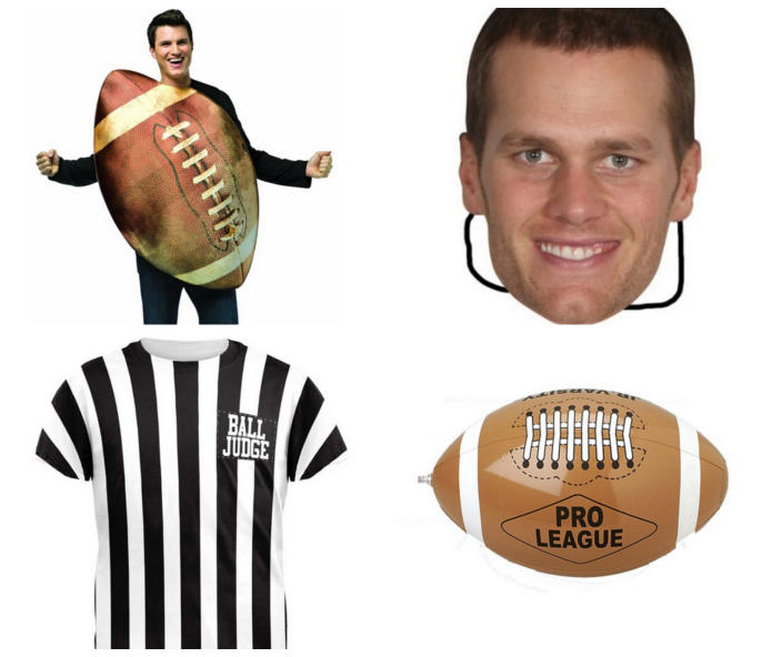 Deflategate Halloween costume props