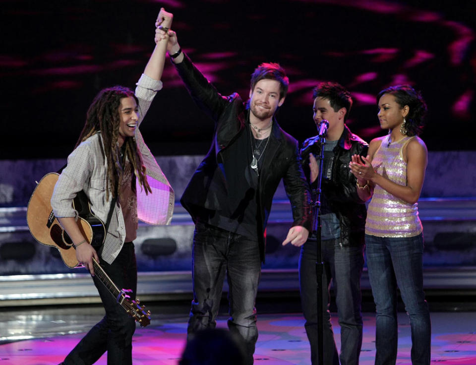 Jason Castro is eliminated from the 7th season of  American idol