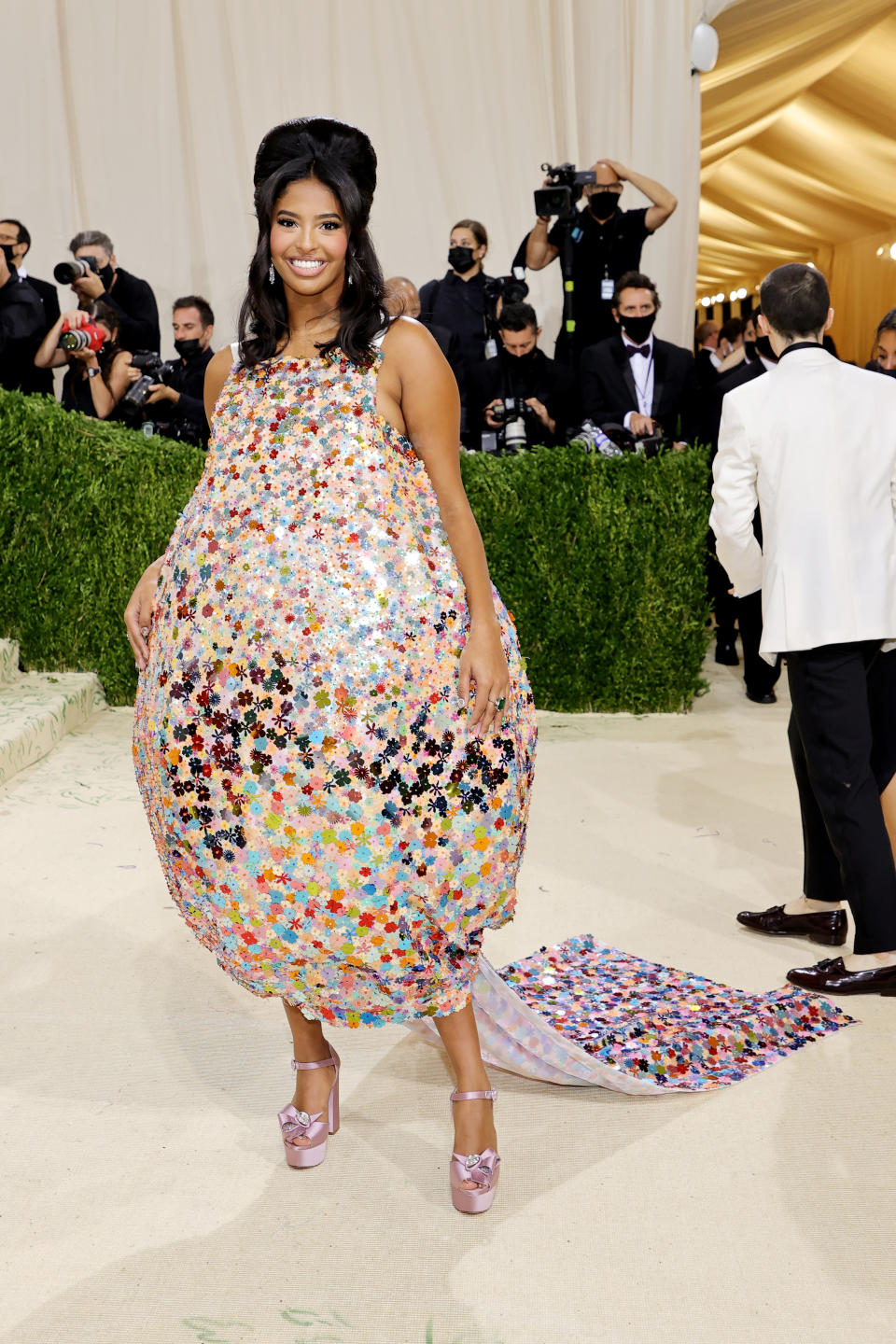 Natalia Bryant attends The 2021 Met Gala Celebrating In America: A Lexicon Of Fashion at Metropolitan Museum of Art on September 13, 2021 in New York City. (Getty Images)