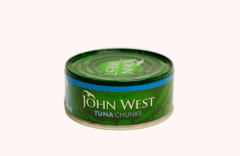 16) Tinned tuna